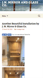 Mobile Screenshot of jnmirrorandglass.com